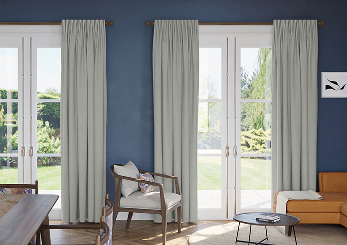 Melrose (Blackout), Silver Rain - Made to Measure Curtains - Image 3